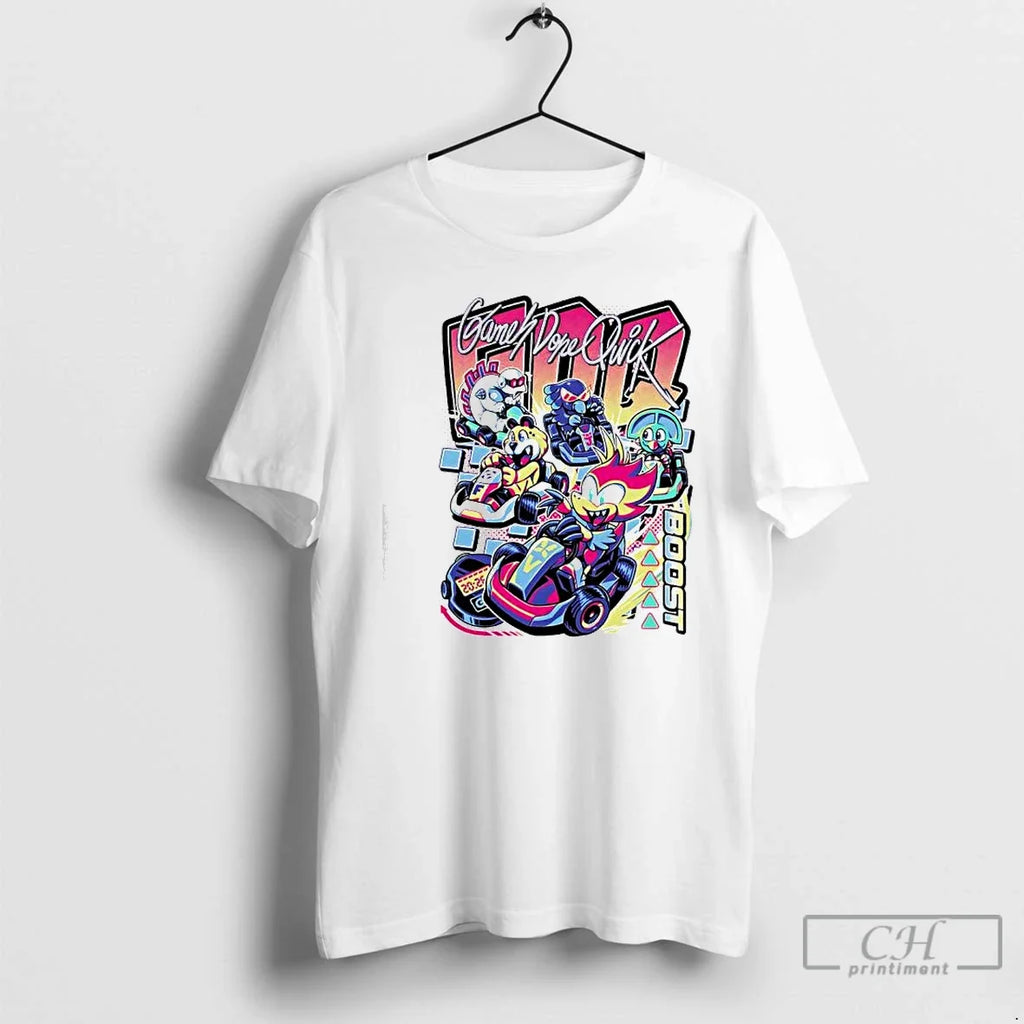 Classic Games Done Quick Gdq Marathon Luck Nina - Adult & Kids T-Shirts, Sweatshirts & Hoodies apparel design preview 1