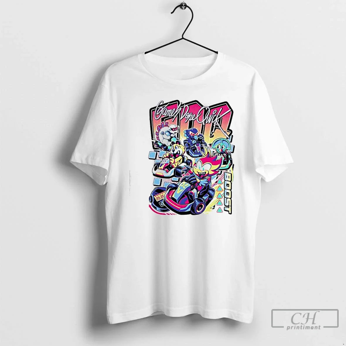 Classic Games Done Quick Gdq Marathon Luck Nina - Adult & Kids T-Shirts, Sweatshirts & Hoodies apparel design preview 1
