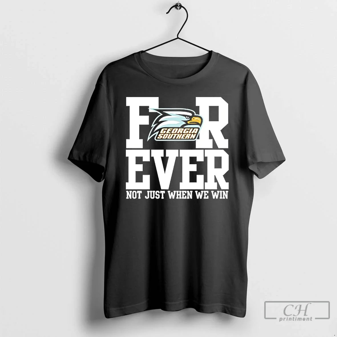 Classic Georgia Southern Forever Not Just When We Win - Adult & Kids T-Shirts, Sweatshirts & Hoodies apparel design preview 1