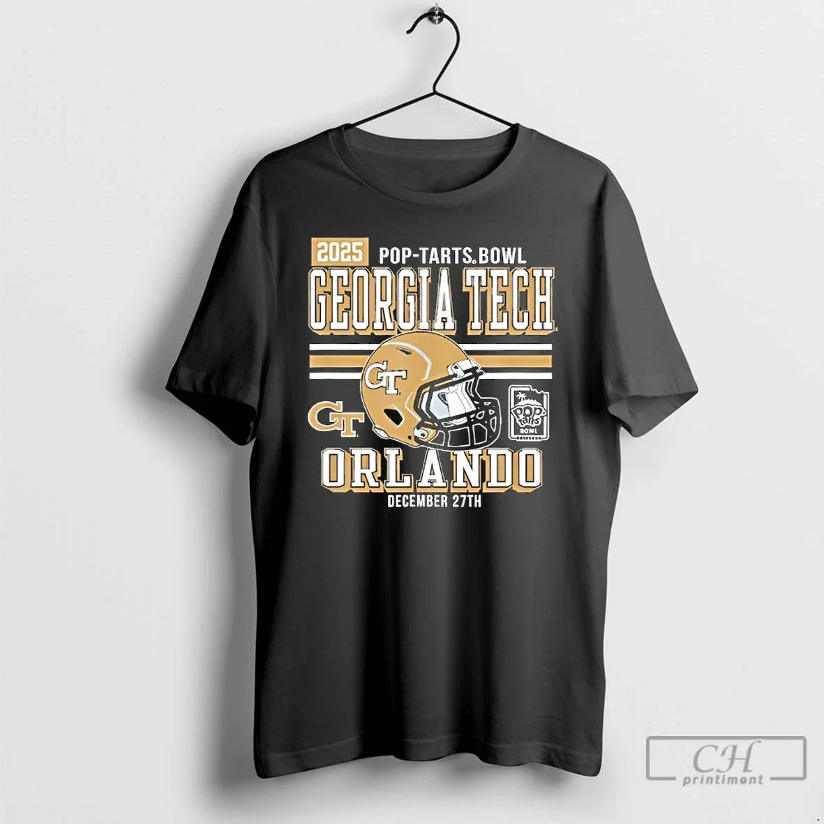 Classic Georgia Tech Yellow Jackets Pop Tarts Bowl - Adult & Kids T-Shirts, Sweatshirts & Hoodies apparel design preview 1