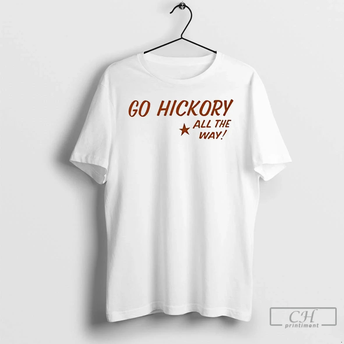 Classic Go Hickory All The Way - Adult & Kids T-Shirts, Sweatshirts & Hoodies apparel design preview 1