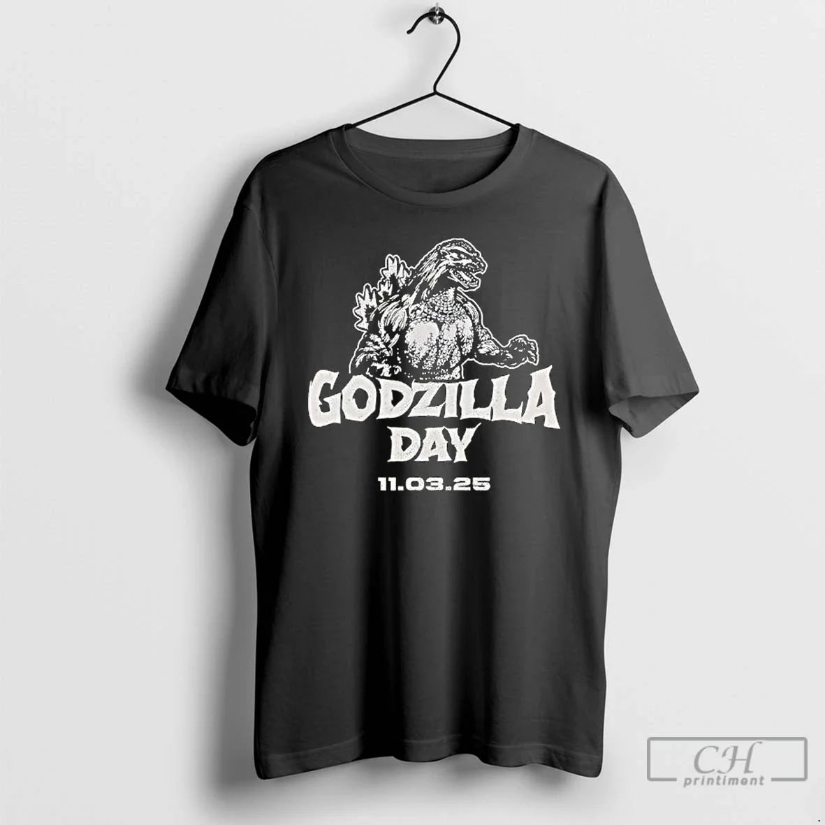 Classic Godzilla Day 2025 11 03 25 - Adult & Kids T-Shirts, Sweatshirts & Hoodies apparel design preview 1