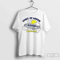Classic Goodyear Blimp Spirit Of Akron Ohio Cartoon - Adult & Kids T-Shirts, Sweatshirts & Hoodies apparel design preview 1