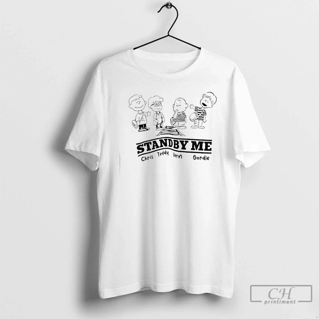 Classic Gordie Chris Teddy Vern Stand By Me Movie - Adult & Kids T-Shirts, Sweatshirts & Hoodies apparel design preview 1
