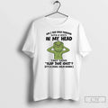 Classic Grinch Am I The Only Person With A Voice In - Adult & Kids T-Shirts, Sweatshirts & Hoodies apparel design preview 1