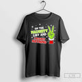 Classic Grinch Hand Christmas On Naughty List I - Adult & Kids T-Shirts, Sweatshirts & Hoodies apparel design preview 1