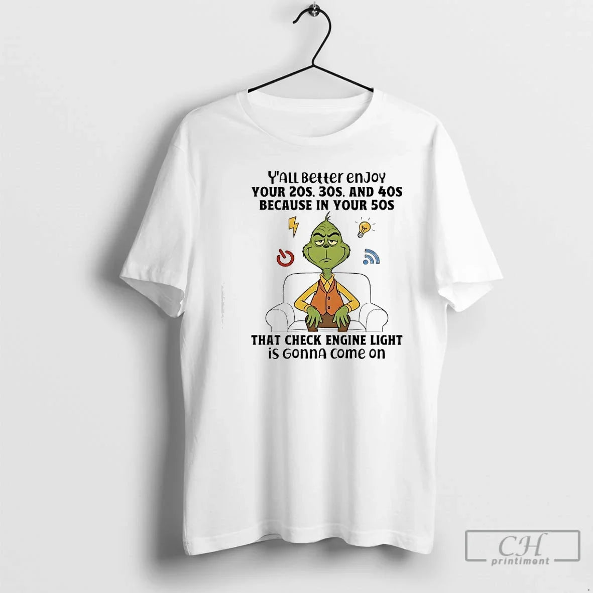 Classic Grinch Yall Better Enjoy Your 20s Because In - Adult & Kids T-Shirts, Sweatshirts & Hoodies apparel design preview 1