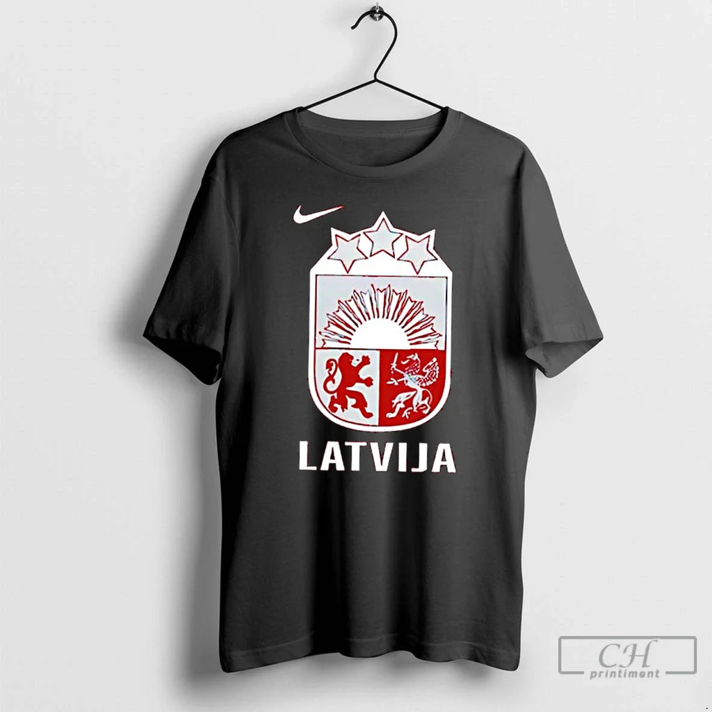 Classic Hockey Latvia 2026 Olympic Celebration - Adult & Kids T-Shirts, Sweatshirts & Hoodies apparel design preview 1