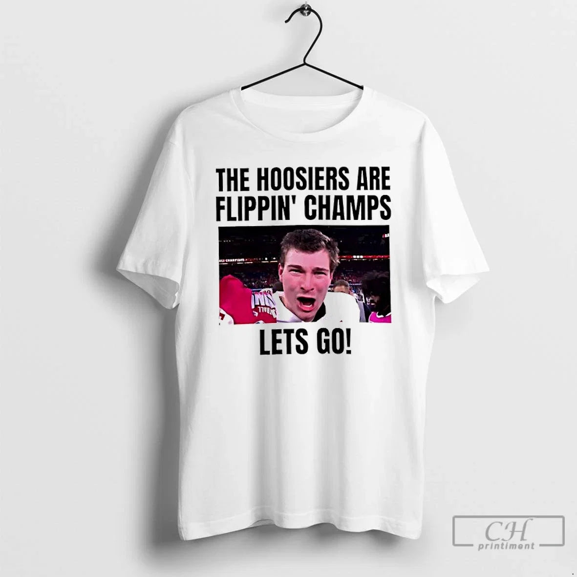 Classic Hoosiers Are Flippin Champs Lets Go - Adult & Kids T-Shirts, Sweatshirts & Hoodies apparel design preview 1