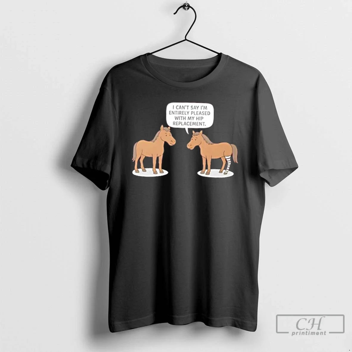 Classic Horse Hip Replacement Zebra Leg - Adult & Kids T-Shirts, Sweatshirts & Hoodies apparel design preview 1
