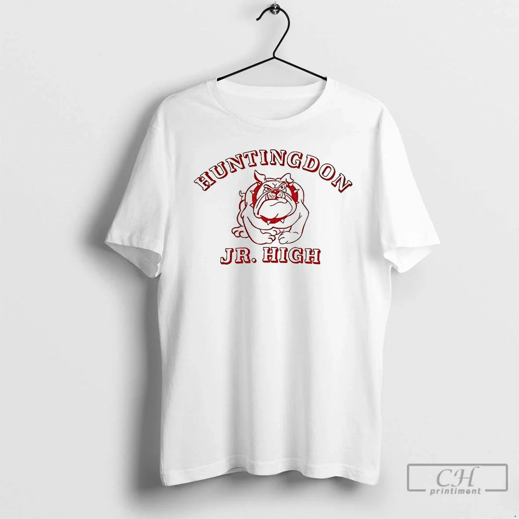 Classic Huntingdon Junior High Bullgod Mascot - Adult & Kids T-Shirts, Sweatshirts & Hoodies apparel design preview 1