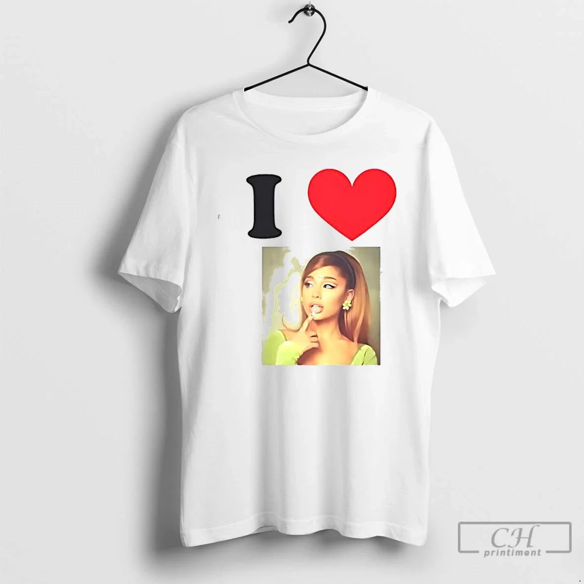 Classic I Love Ariana Grande Picture - Adult & Kids T-Shirts, Sweatshirts & Hoodies apparel design preview 1