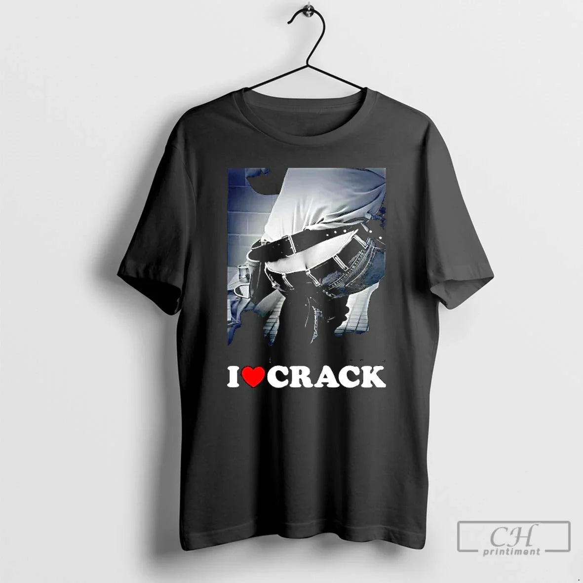 Classic I Love Crack Graphic - Adult & Kids T-Shirts, Sweatshirts & Hoodies apparel design preview 1