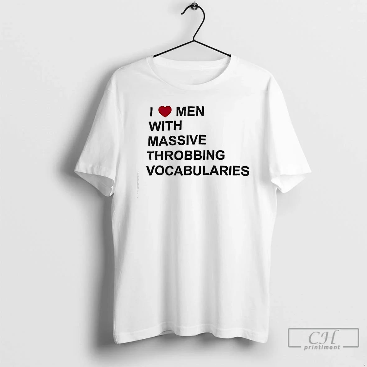 Classic I Love Men With Massive Throbbing - Adult & Kids T-Shirts, Sweatshirts & Hoodies apparel design preview 1