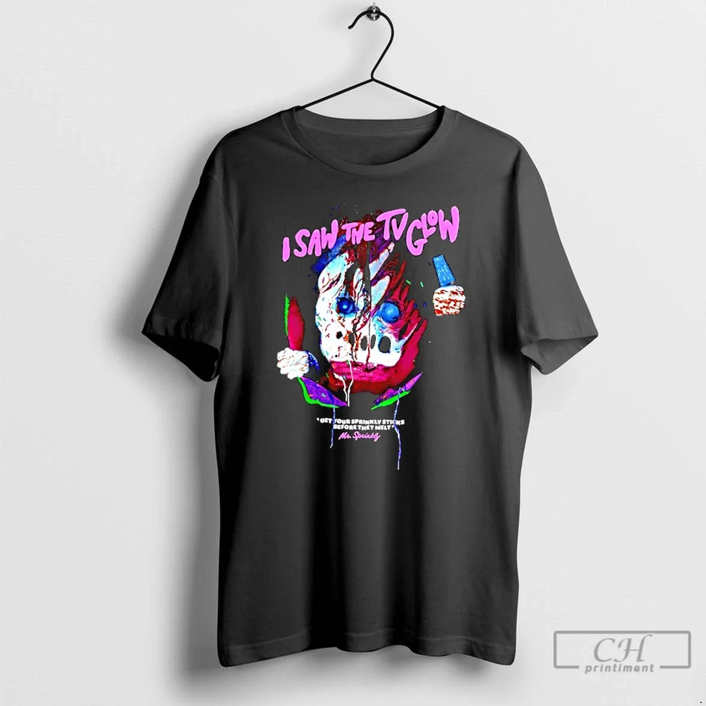 Classic I Saw The Tv Glow Mr Sprinkly - Adult & Kids T-Shirts, Sweatshirts & Hoodies apparel design preview 1