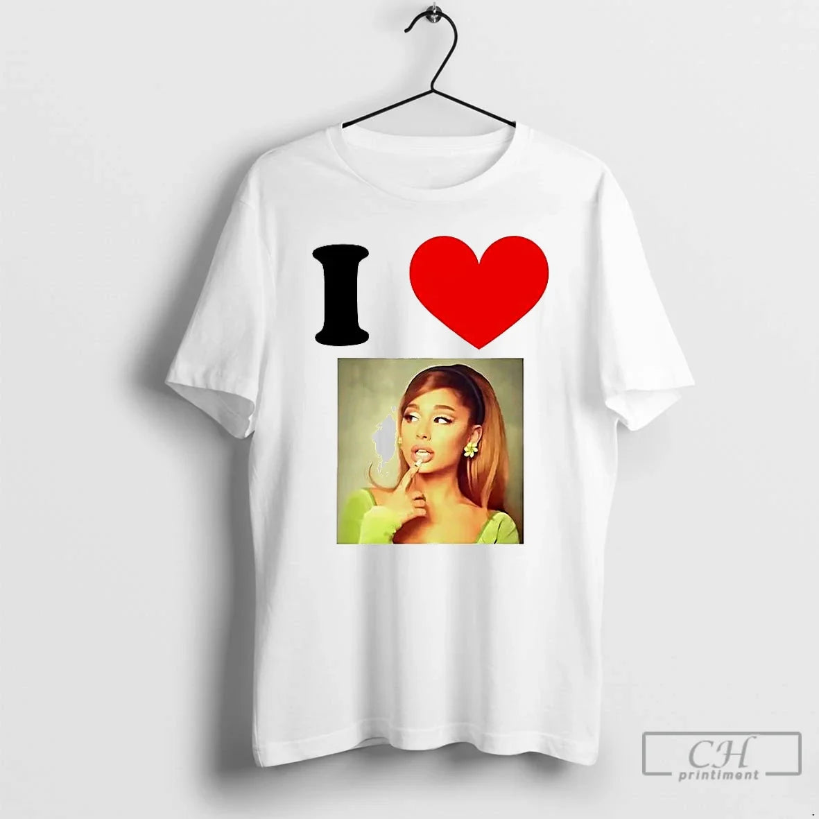 Classic I Love Ariana Heart Music Lover - Adult & Kids T-Shirts, Sweatshirts & Hoodies apparel design preview 1