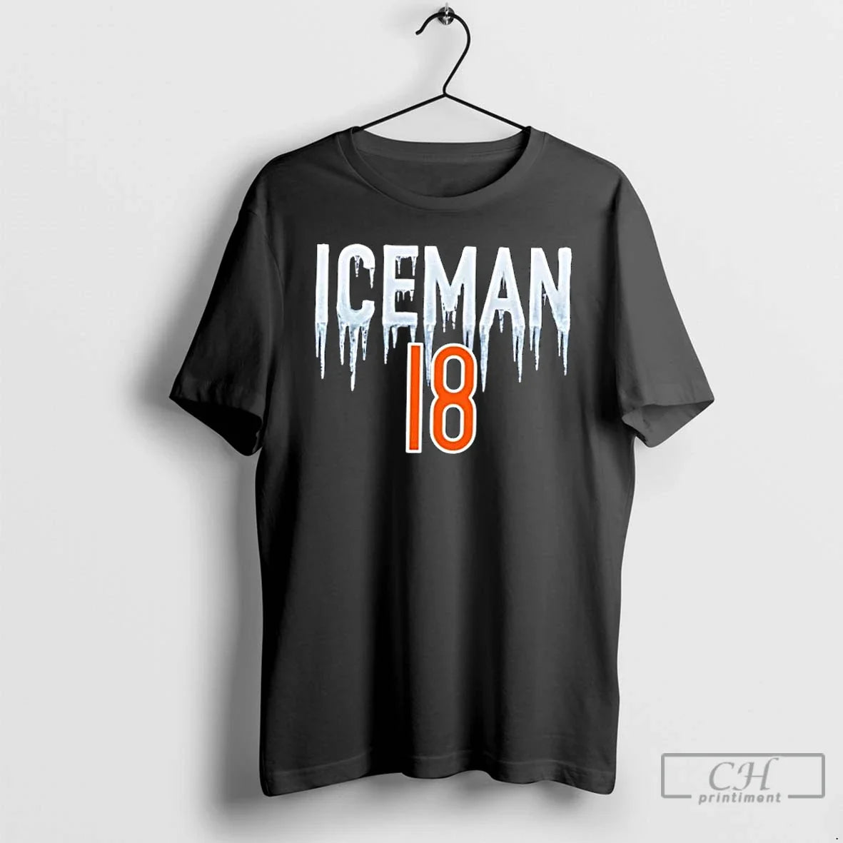 Classic Iceman 18 Chicago Bear - Adult & Kids T-Shirts, Sweatshirts & Hoodies apparel design preview 1