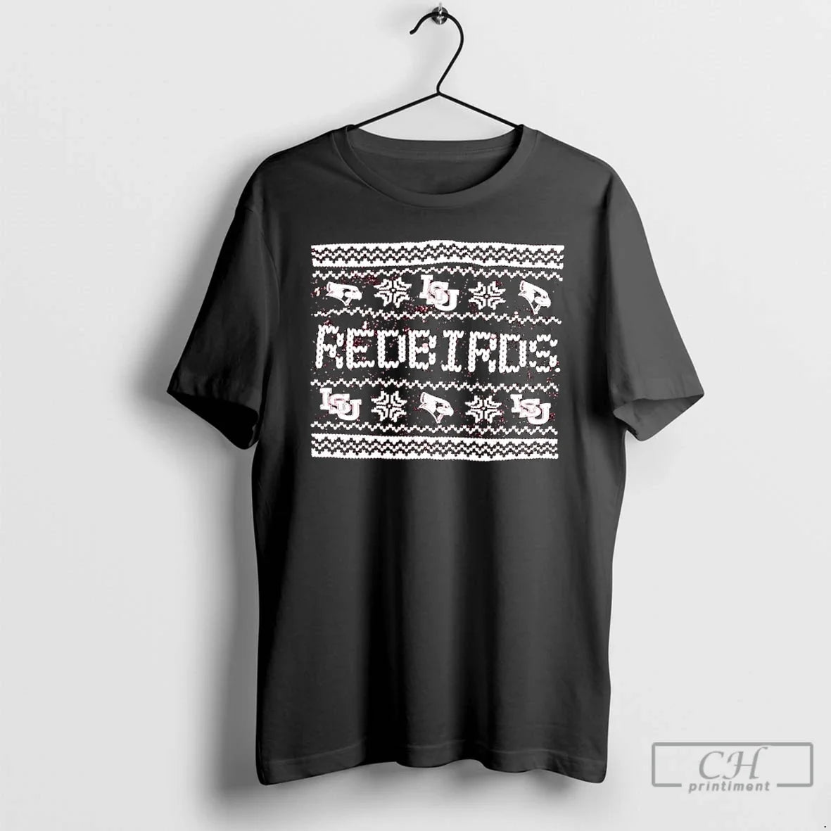 Classic Illinois State University Isu Redbirds Ugly - Adult & Kids T-Shirts, Sweatshirts & Hoodies apparel design preview 1