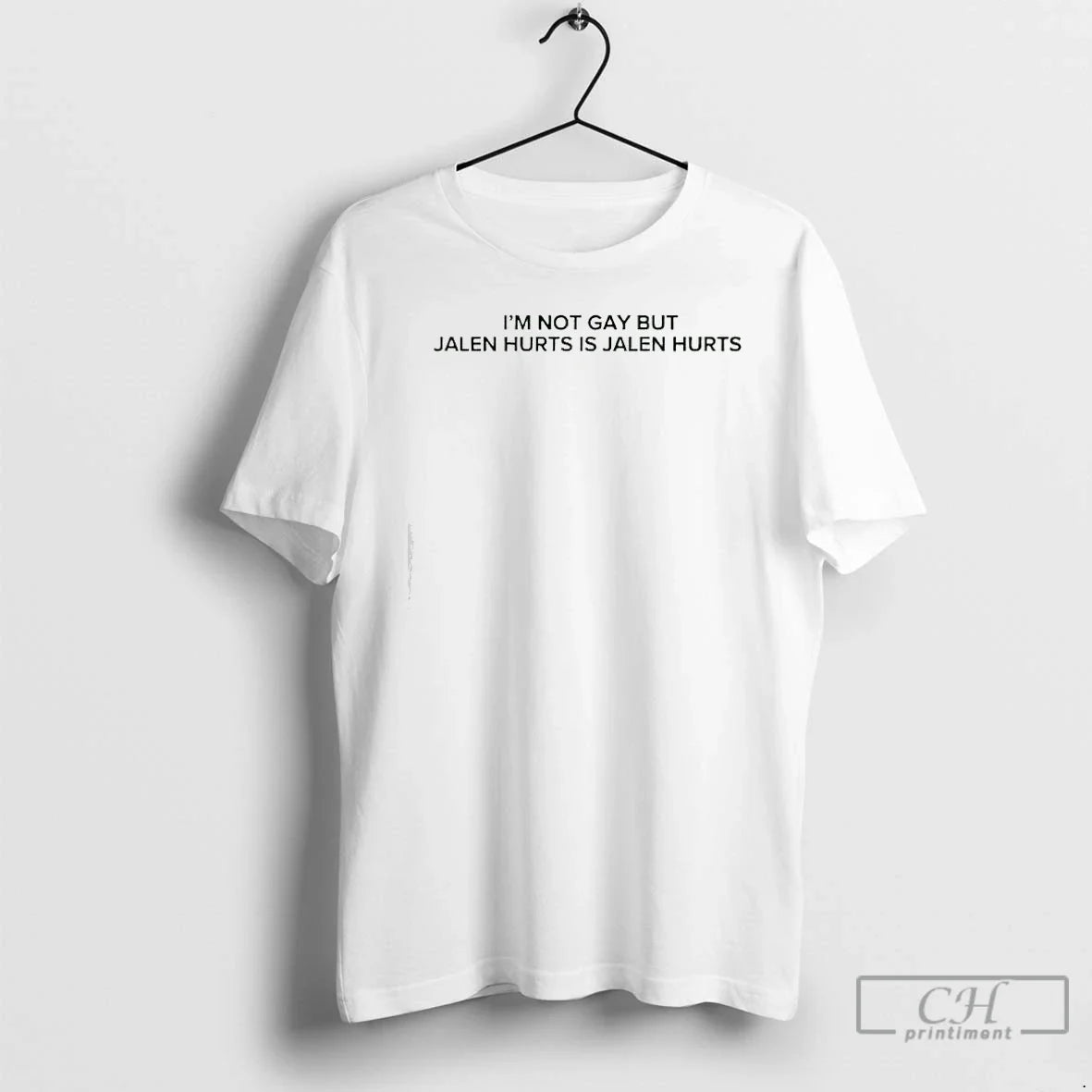 Classic Im Not Gay But Jalen Hurts Is American - Adult & Kids T-Shirts, Sweatshirts & Hoodies apparel design preview 1