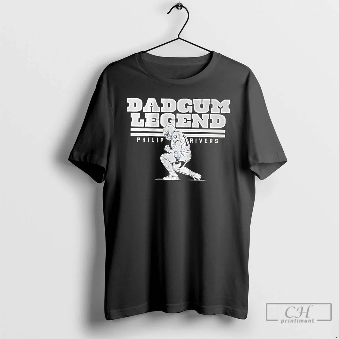 Classic Indianapolis Colts Philip Rivers Dadgum - Adult & Kids T-Shirts, Sweatshirts & Hoodies apparel design preview 1