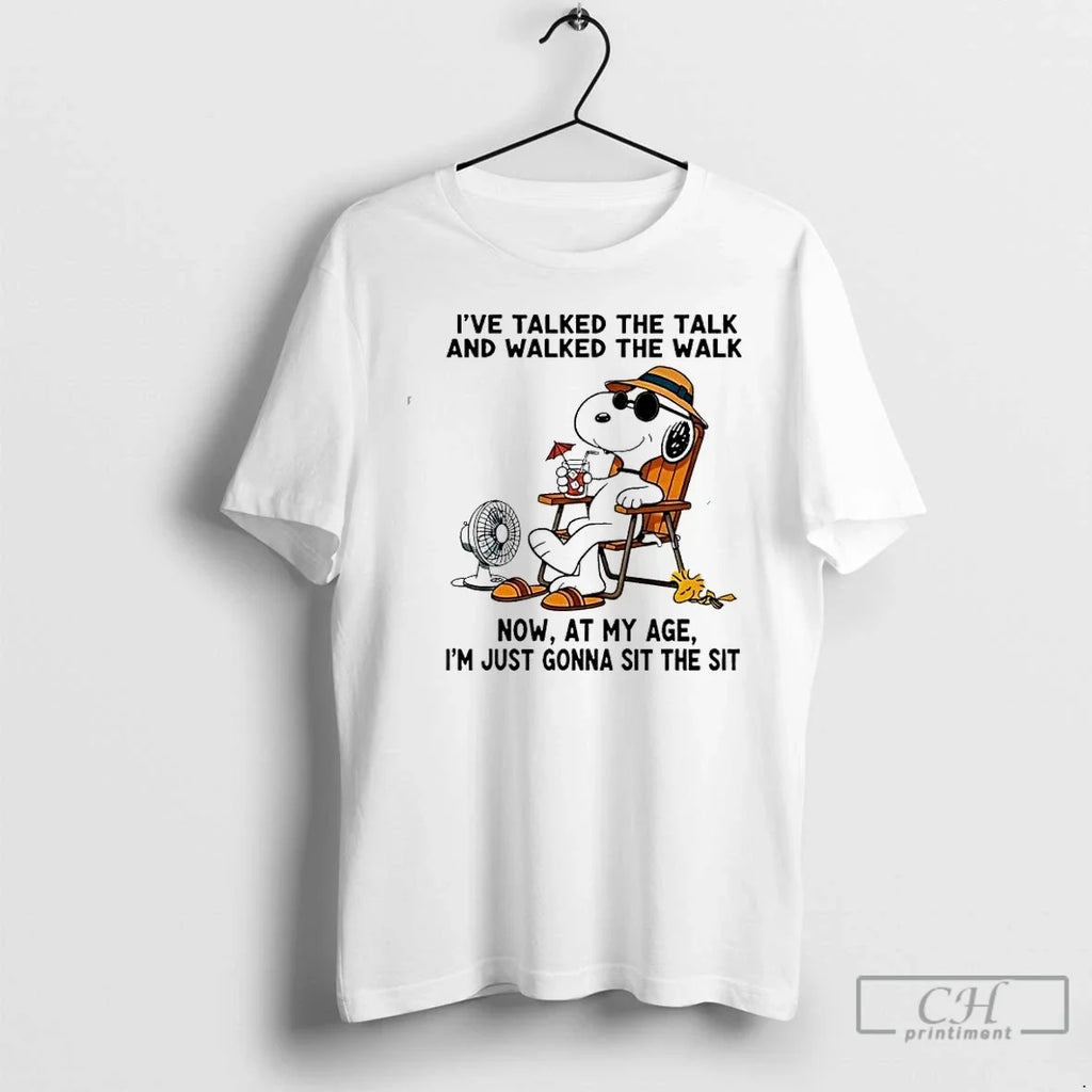 Classic Ive Talked The Talk And Walked Walk Now At My - Adult & Kids T-Shirts, Sweatshirts & Hoodies apparel design preview 1