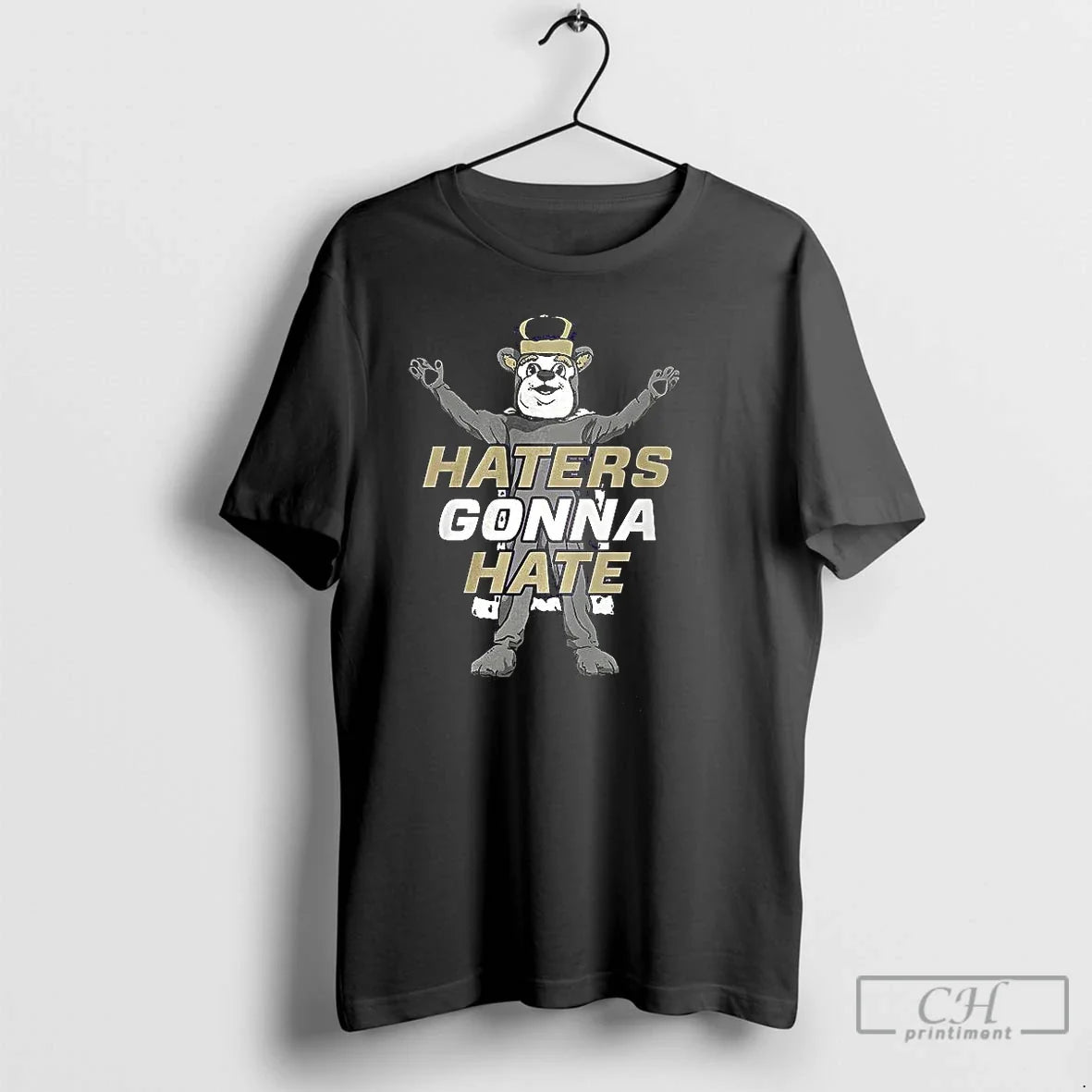 Classic Jmu Duke Dog Haters Gonna Hate - Adult & Kids T-Shirts, Sweatshirts & Hoodies apparel design preview 1