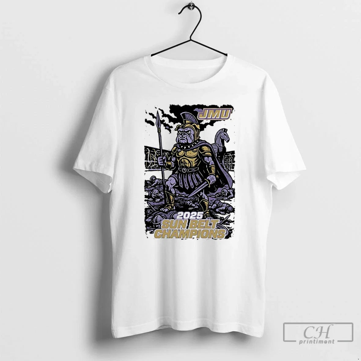 Classic Jmu Dukes 2025 Sun Velt Champions Mascot - Adult & Kids T-Shirts, Sweatshirts & Hoodies apparel design preview 1