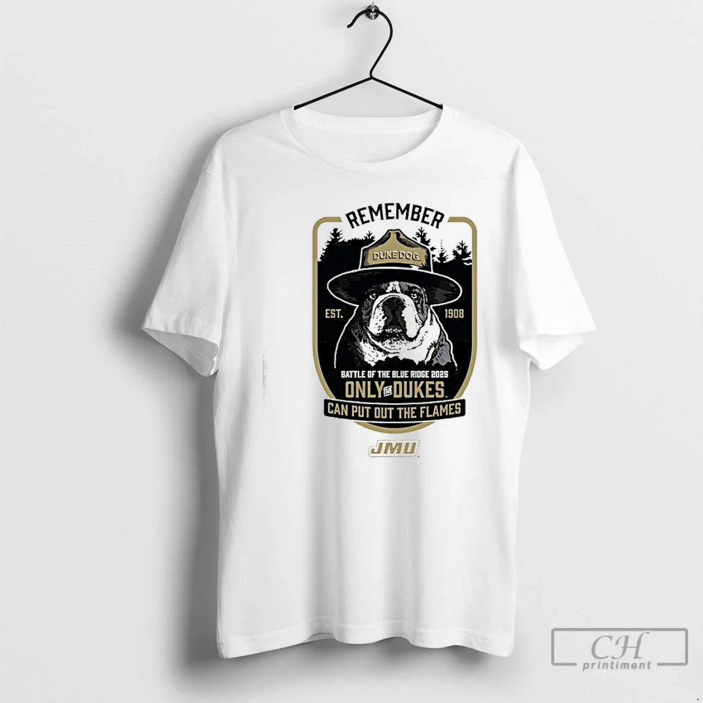 Classic Jmu James Madison Smokey The Duke Dog Can Pit - Adult & Kids T-Shirts, Sweatshirts & Hoodies apparel design preview 1
