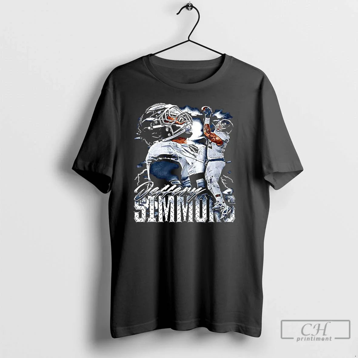 Classic Jeffery Simmons Tennessee Titans Football - Adult & Kids T-Shirts, Sweatshirts & Hoodies apparel design preview 1