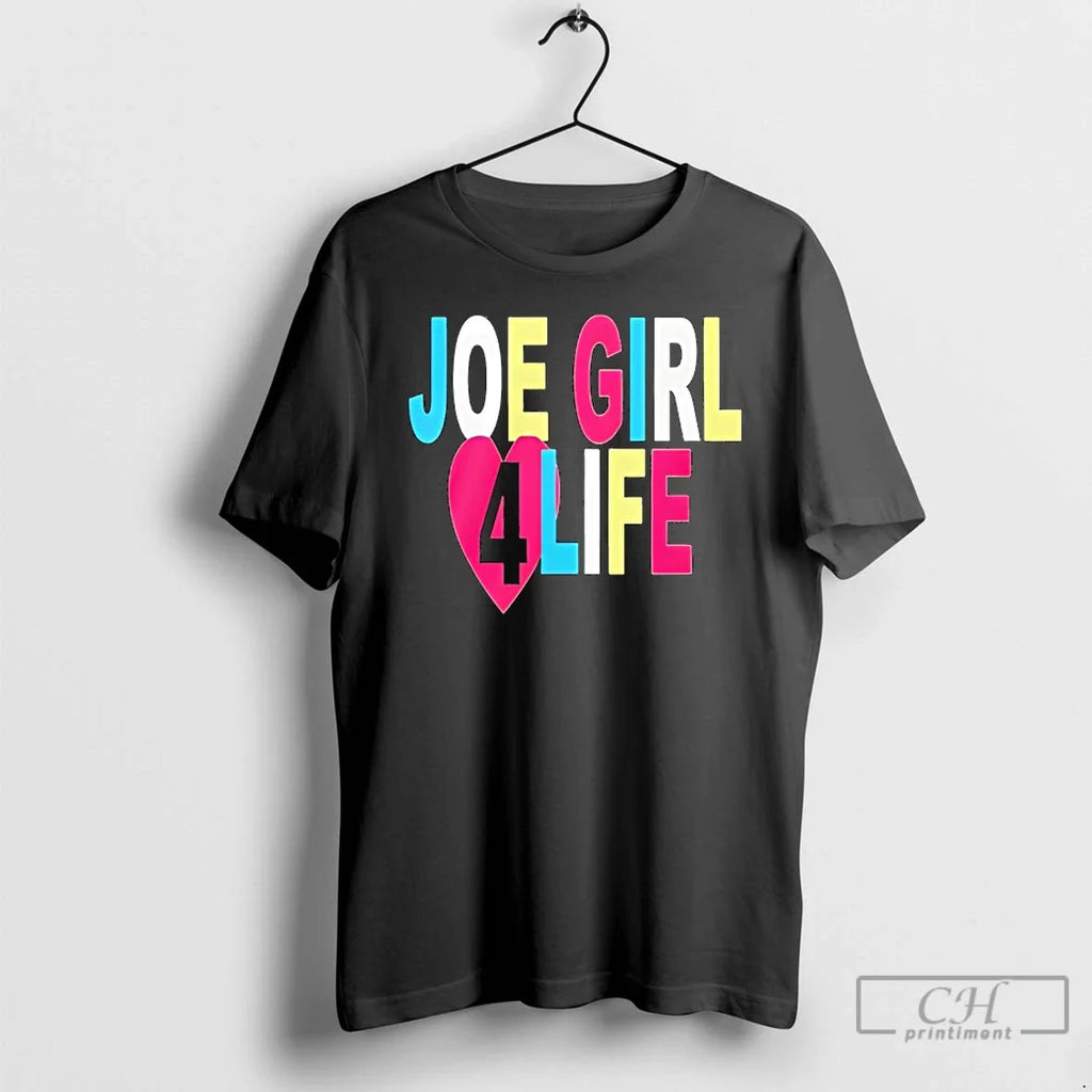 Classic Joe Girl 4 Life - Adult & Kids T-Shirts, Sweatshirts & Hoodies apparel design preview 1