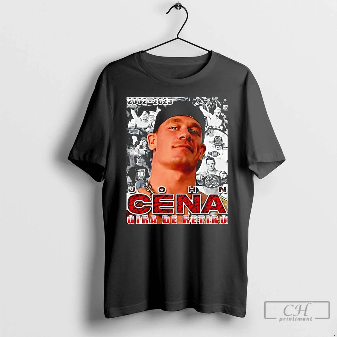 Classic John Cena Gira De Retiro 2002 2025 Graphic - Adult & Kids T-Shirts, Sweatshirts & Hoodies apparel design preview 1