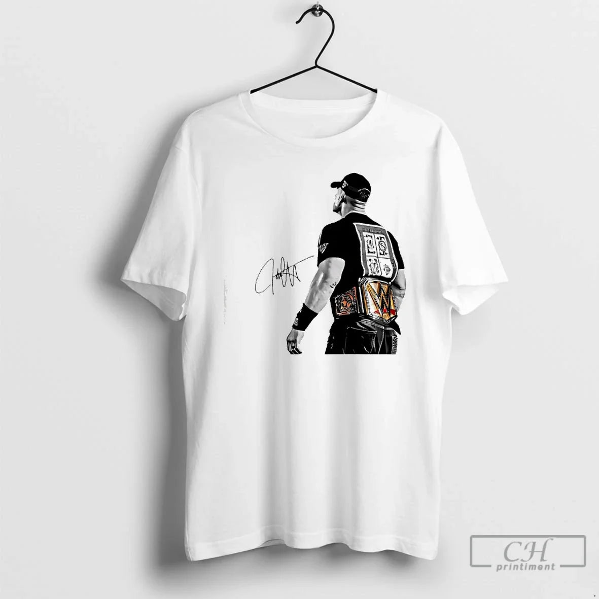 Classic John Cena The Champ 2025 Signature - Adult & Kids T-Shirts, Sweatshirts & Hoodies apparel design preview 1