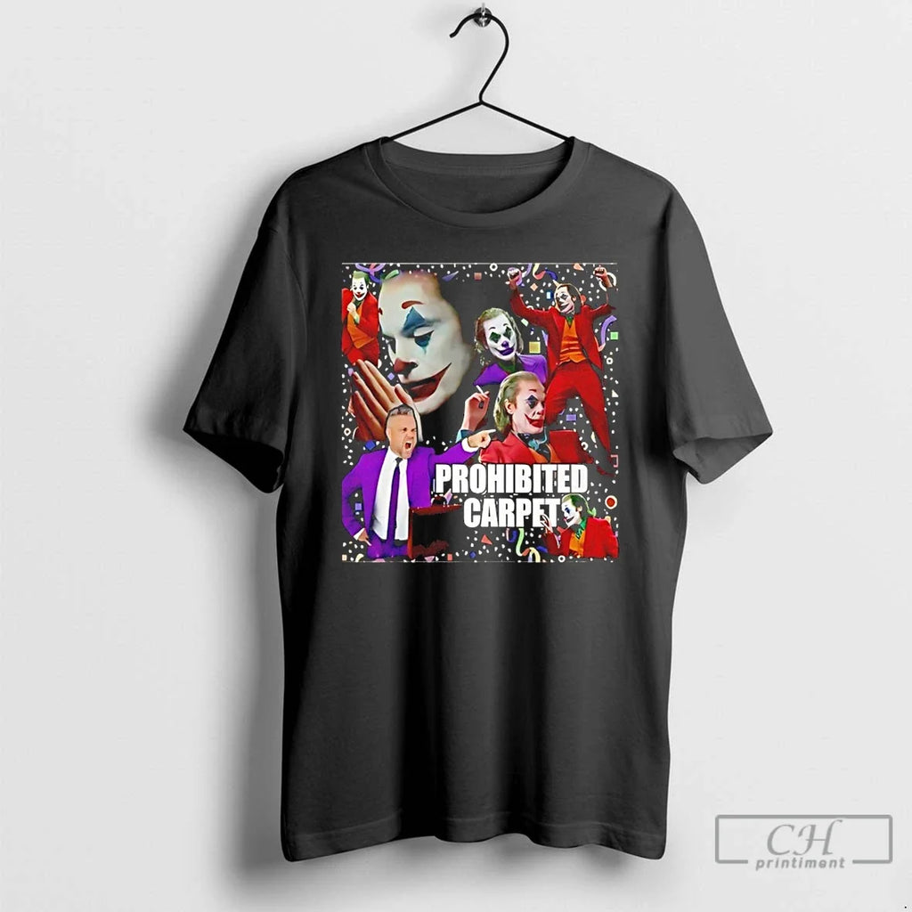 Classic Joker Prohibited Carpet Graphic - Adult & Kids T-Shirts, Sweatshirts & Hoodies apparel design preview 1