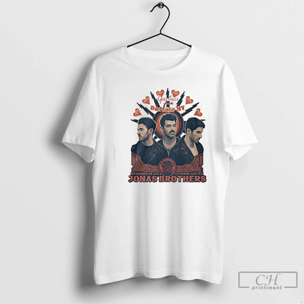 Classic Jonas Brothers Greetings From Your Hometown - Adult & Kids T-Shirts, Sweatshirts & Hoodies apparel design preview 1