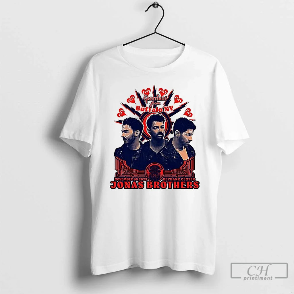 Classic Jonas Greetings From Your Hometown Buffalo Ny - Adult & Kids T-Shirts, Sweatshirts & Hoodies apparel design preview 1