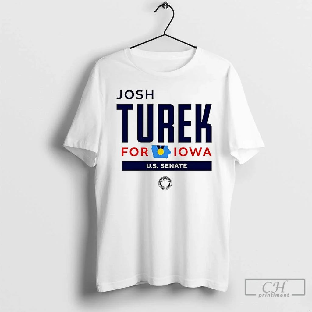 Classic Josh Turek For Iowa Square Logo - Adult & Kids T-Shirts, Sweatshirts & Hoodies apparel design preview 1