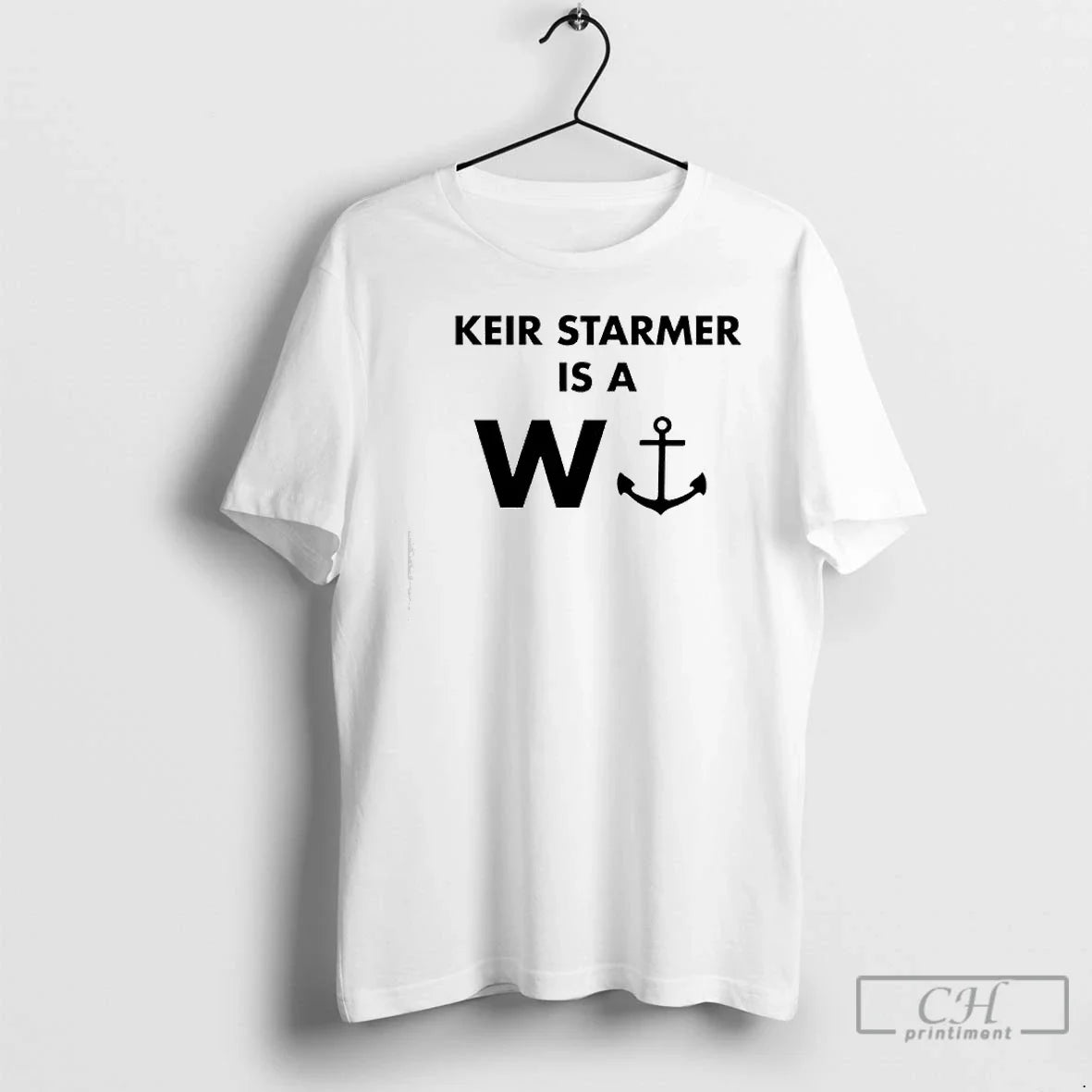 Classic Keir Starmer W Anchor Graphic - Adult & Kids T-Shirts, Sweatshirts & Hoodies apparel design preview 1