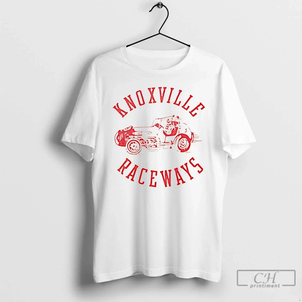 Classic Knoxville Race Ways 1975 - Adult & Kids T-Shirts, Sweatshirts & Hoodies apparel design preview 1