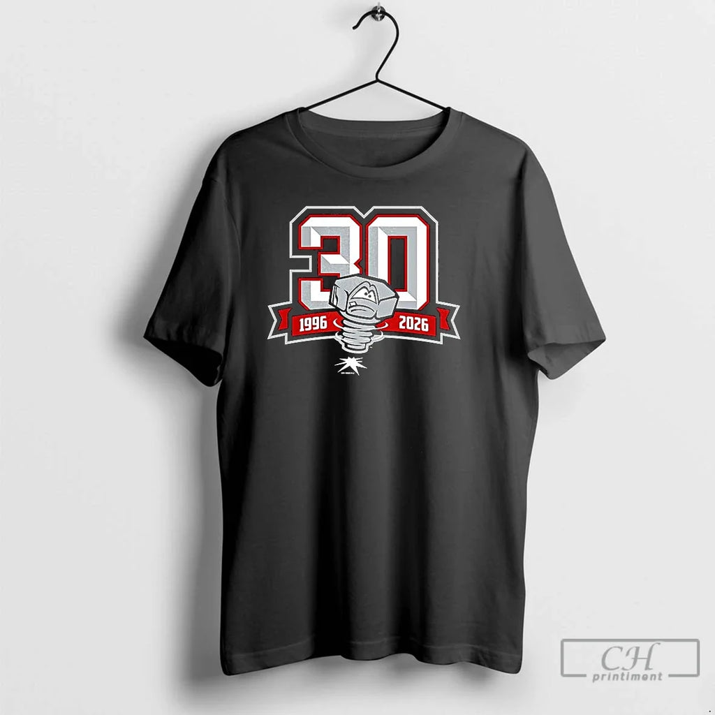Classic Lansing Lugnuts 30th Anniversary Logo - Adult & Kids T-Shirts, Sweatshirts & Hoodies apparel design preview 1