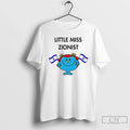 Classic Little Miss Zionist Jew Flag - Adult & Kids T-Shirts, Sweatshirts & Hoodies apparel design preview 1