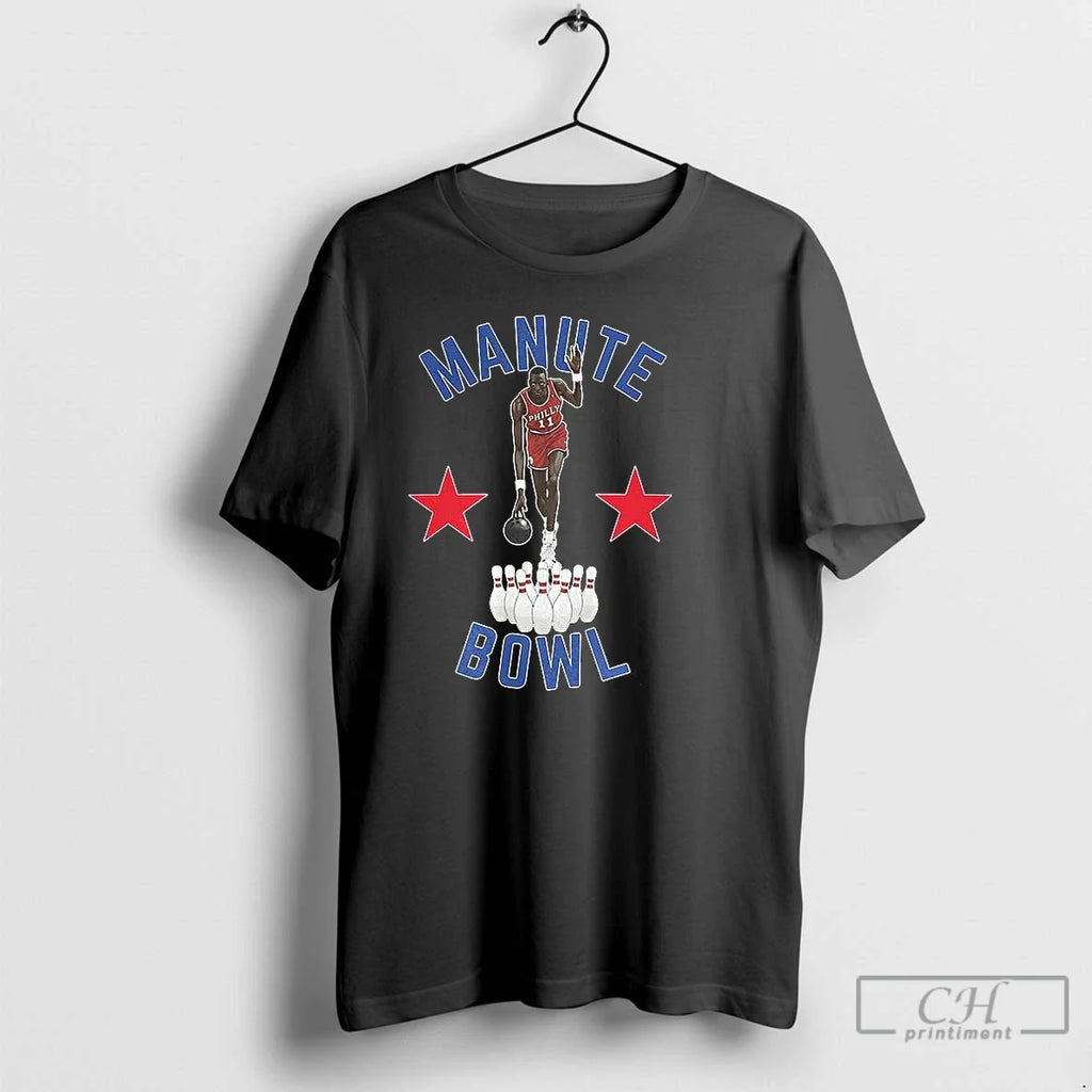 Classic Manute Bol Philadelphia 76ers Basketball Bowl - Adult & Kids T-Shirts, Sweatshirts & Hoodies apparel design preview 1