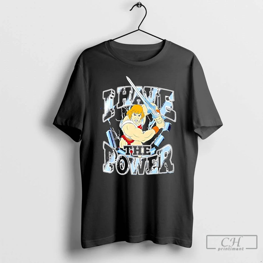 Classic Masters Of The Universe He Man Power Graphic - Adult & Kids T-Shirts, Sweatshirts & Hoodies apparel design preview 1