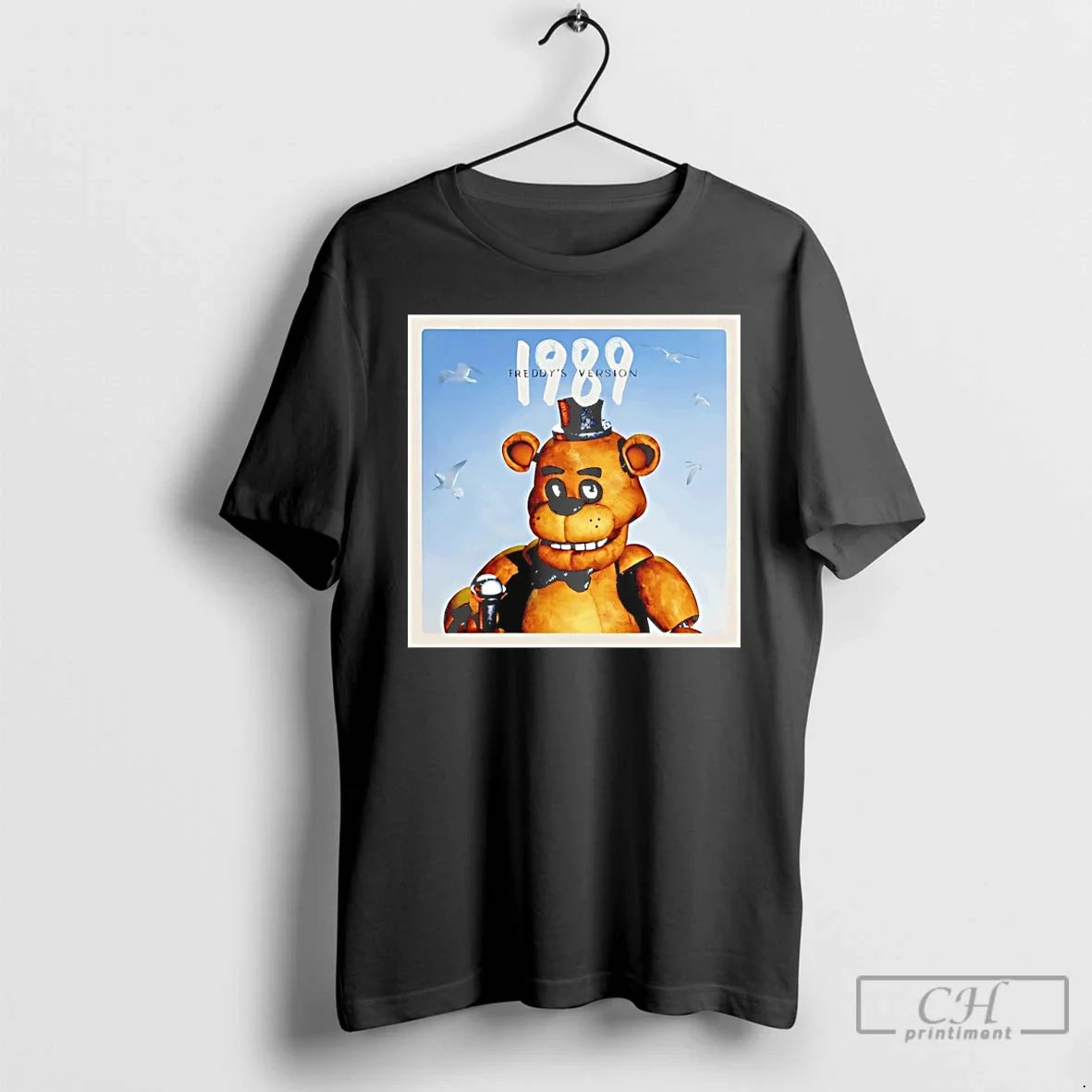Classic Mckenna Grace Wearing Freddys Version 1989 - Adult & Kids T-Shirts, Sweatshirts & Hoodies apparel design preview 1