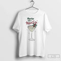 Classic Merrier With A Martini - Adult & Kids T-Shirts, Sweatshirts & Hoodies apparel design preview 1