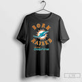 Classic Miami Dolphins Football Born Raised Logo - Adult & Kids T-Shirts, Sweatshirts & Hoodies apparel design preview 1