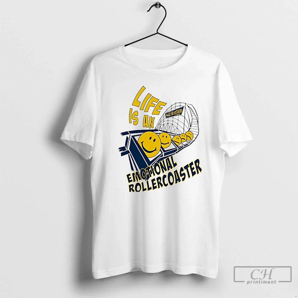 Classic Michigan Wolverines Sack The Stigma Emotional - Adult & Kids T-Shirts, Sweatshirts & Hoodies apparel design preview 1