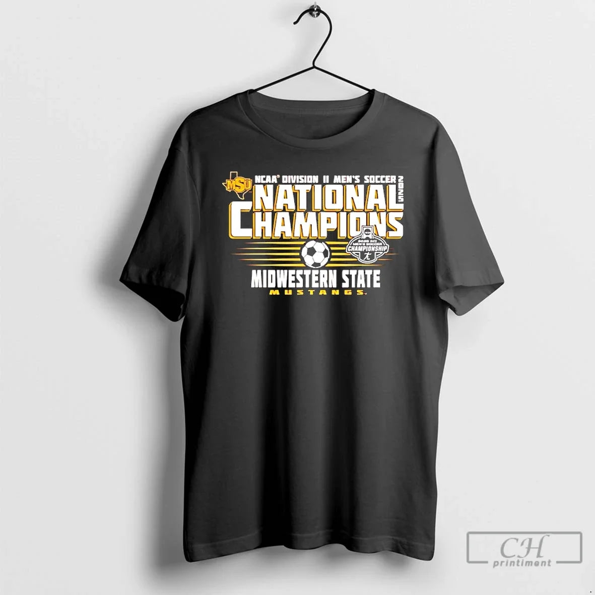 Classic Midwestern State Mens Soccer 2025 Dii - Adult & Kids T-Shirts, Sweatshirts & Hoodies apparel design preview 1