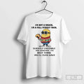 Classic Minion Im Not A Snack Full Street Taco Messy - Adult & Kids T-Shirts, Sweatshirts & Hoodies apparel design preview 1