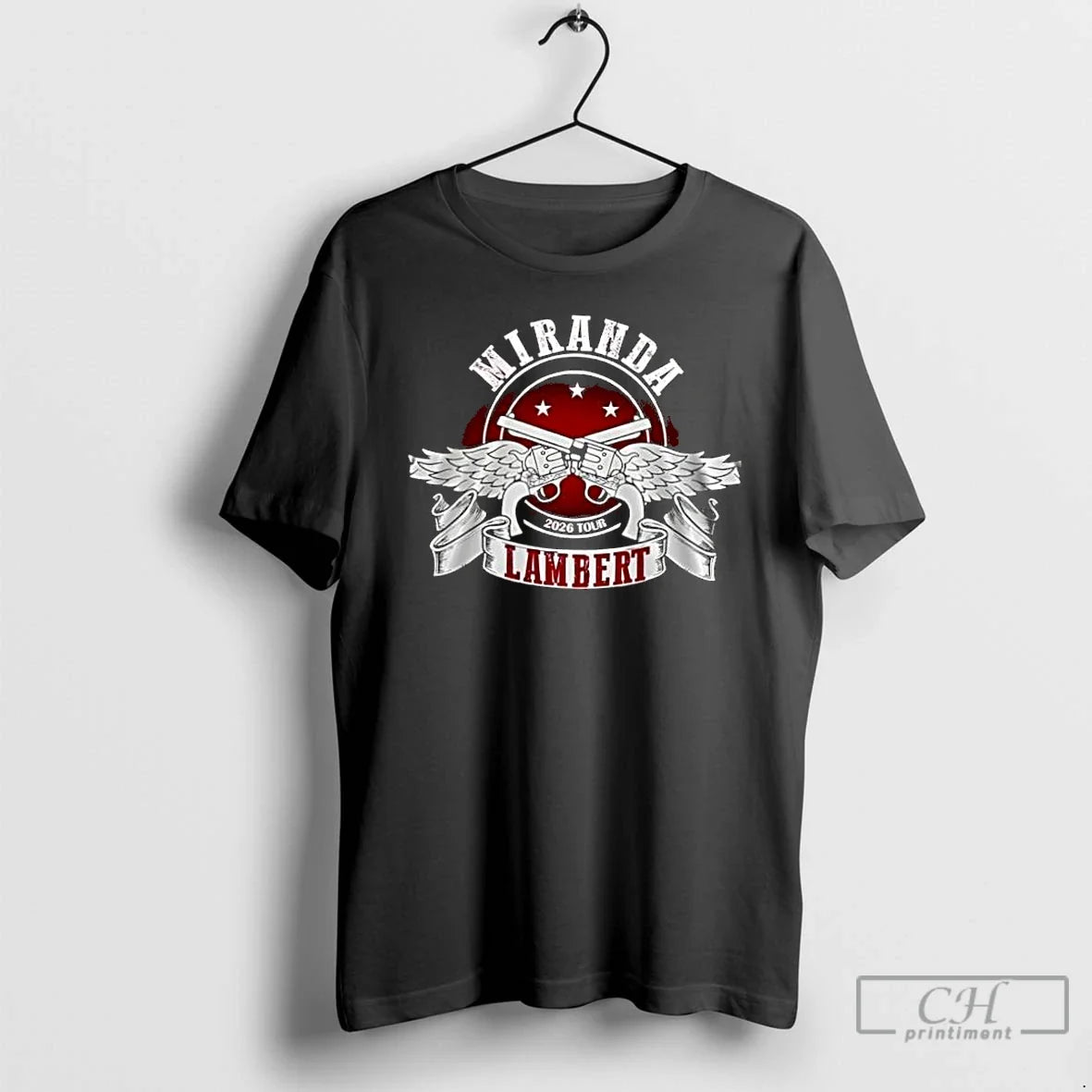 Classic Miranda Lambert 2026 Tour Guns - Adult & Kids T-Shirts, Sweatshirts & Hoodies apparel design preview 1