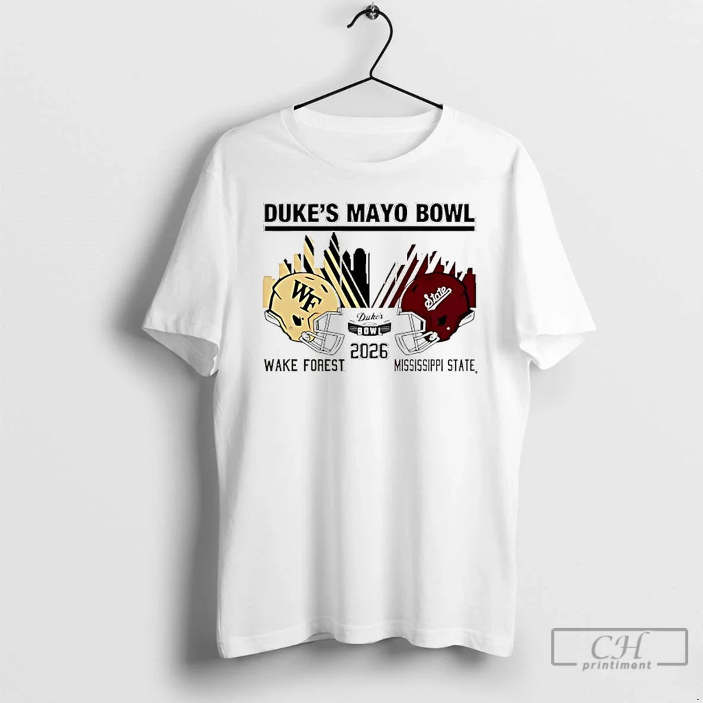 Classic Mississippi State Vs Wake Forest 2026 Dukes - Adult & Kids T-Shirts, Sweatshirts & Hoodies apparel design preview 1